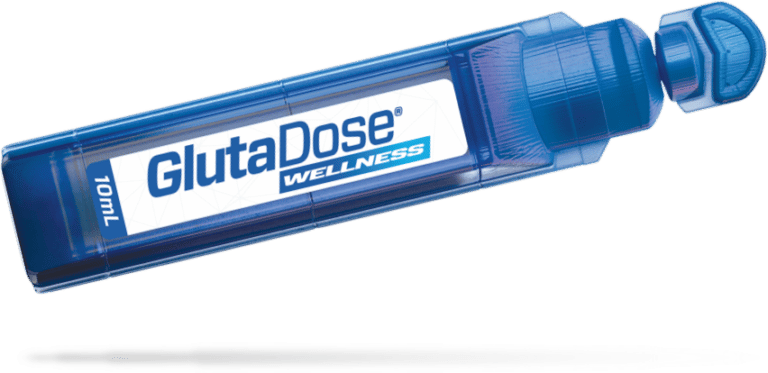 GlutaDose Wellness single vial SIDEWAYS