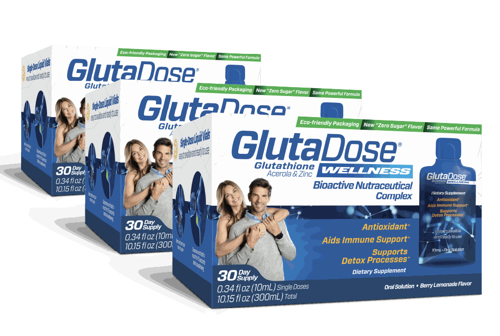 3x Bundle Glutadose Wellness 30